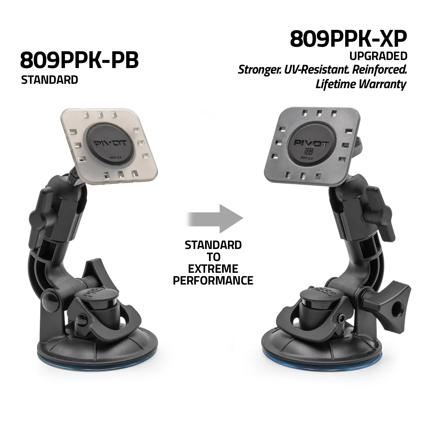 PIVOT PPK-XP Heavy-Duty Cockpit Suction Mount