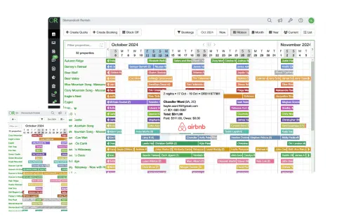 OwnerRez Calendar