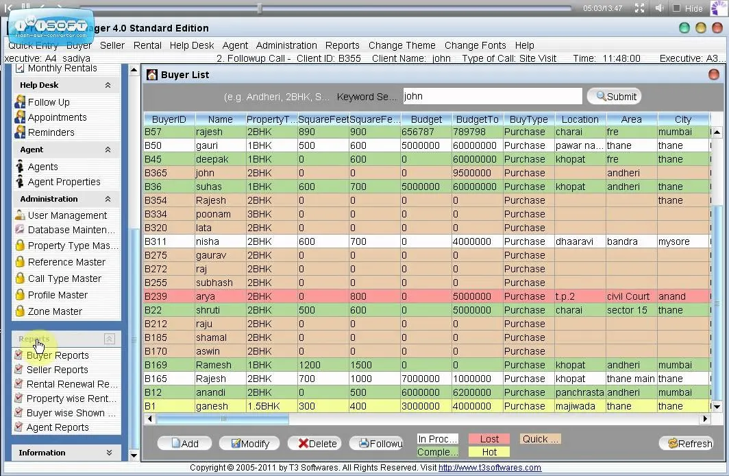 Competitor Interface